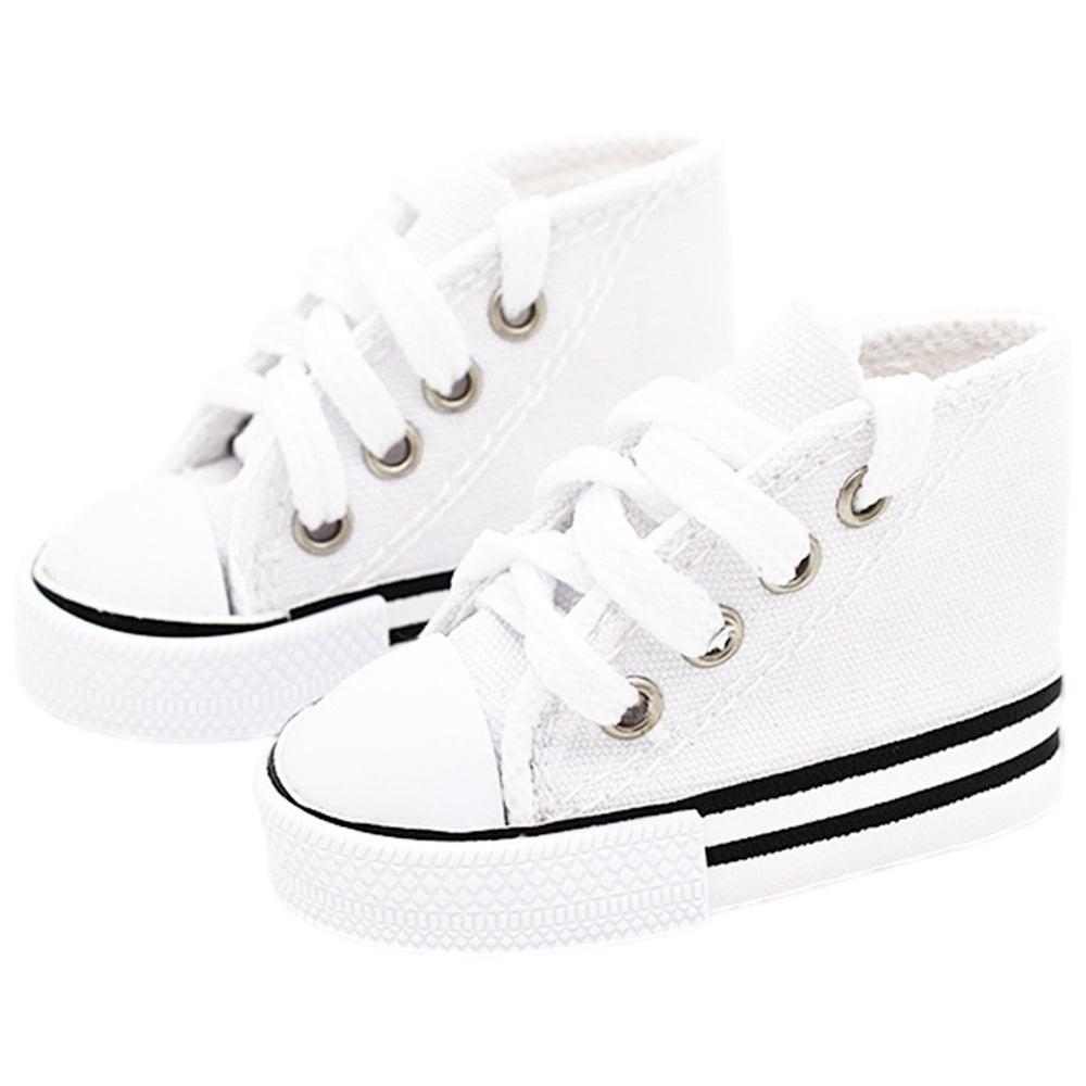 niannyyhouse 1/3 BJD Doll Canvas Sneakers High-Top Shoes (7.4cm Sole) - Detail Showcase 13 | niannyyhouse