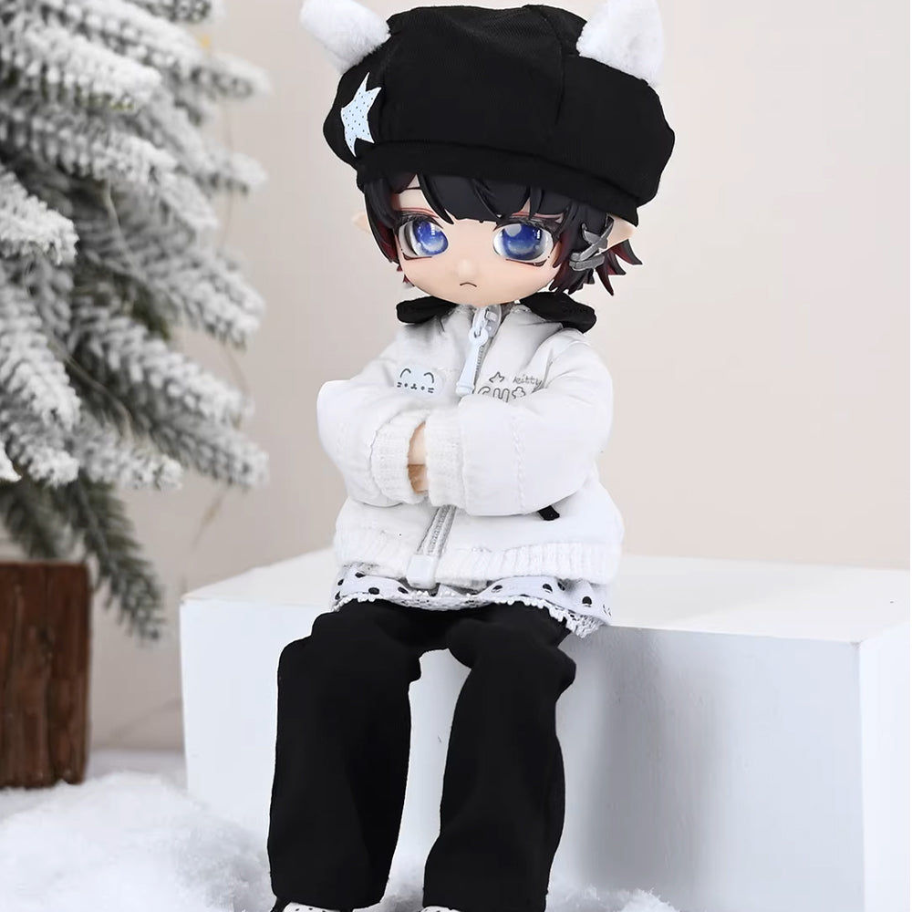 niannyyhouse OB11 Doll Clothes Set, 1/12 Scale BJD Action Figure Acces