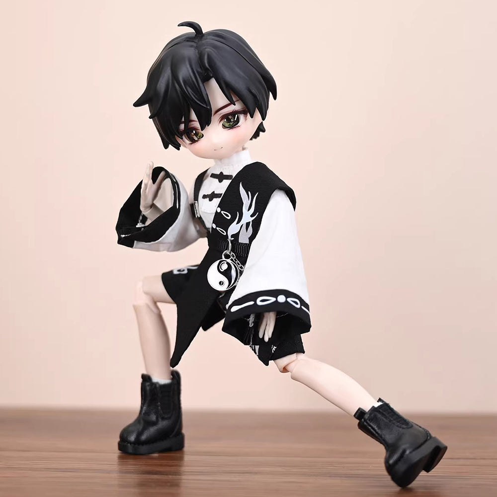 OB11 Doll Clothes, Ancient Style Swordsman Set, 1/12 | niannyyhouse