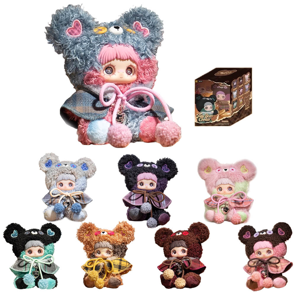 Plush Doll Blind Box, Maymei Cookie Series, 5.5in Stuffed Plushies