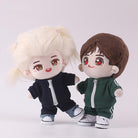 niannyyhouse 10cm 15cm 20cm Plush Doll Clothes Solid Color Coat Pants Sportswear Outfit Dolls Accessories Dress Up.